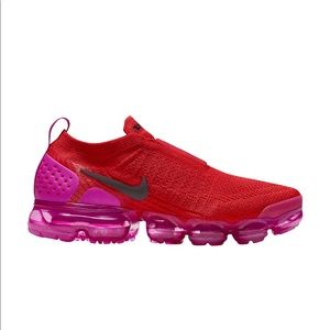 NWOT Women’s Nike Vapormax Red Flyknit